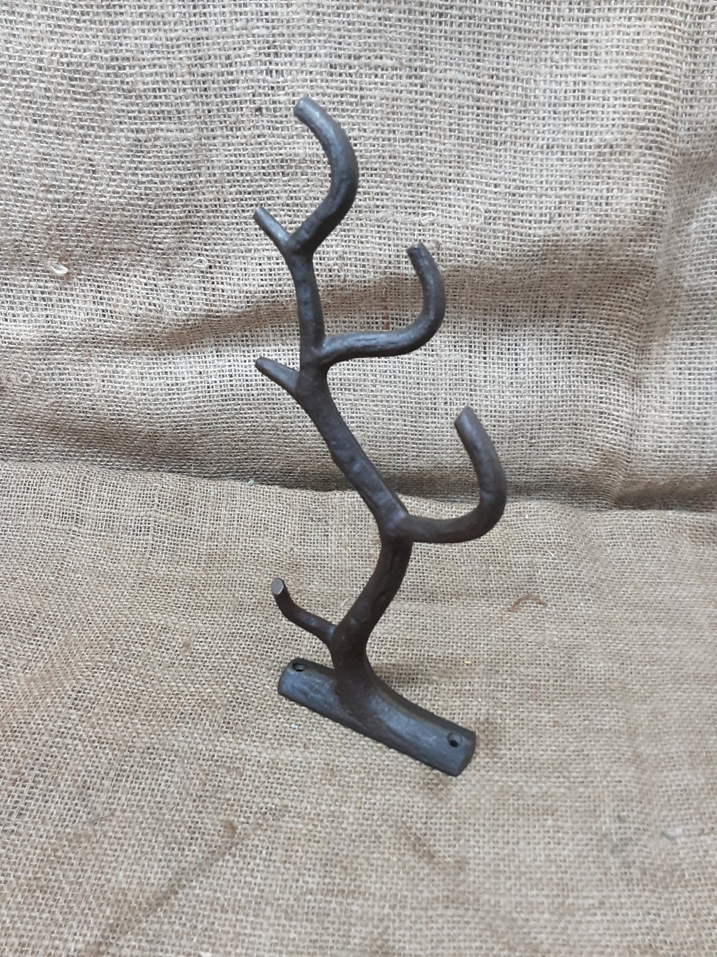 Cast Iron antler hook