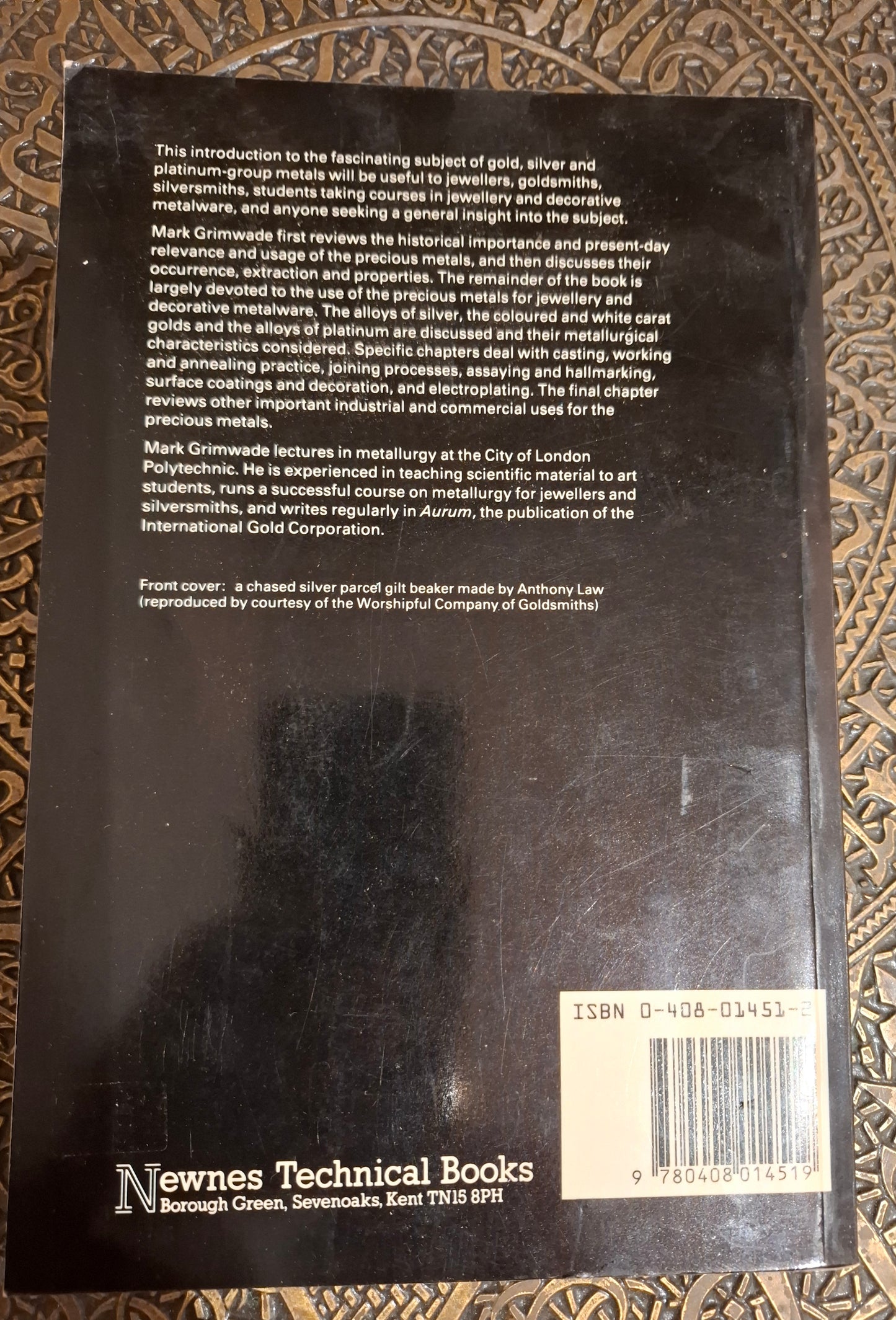 Introduction to Precious Metals by Mark Grimwade