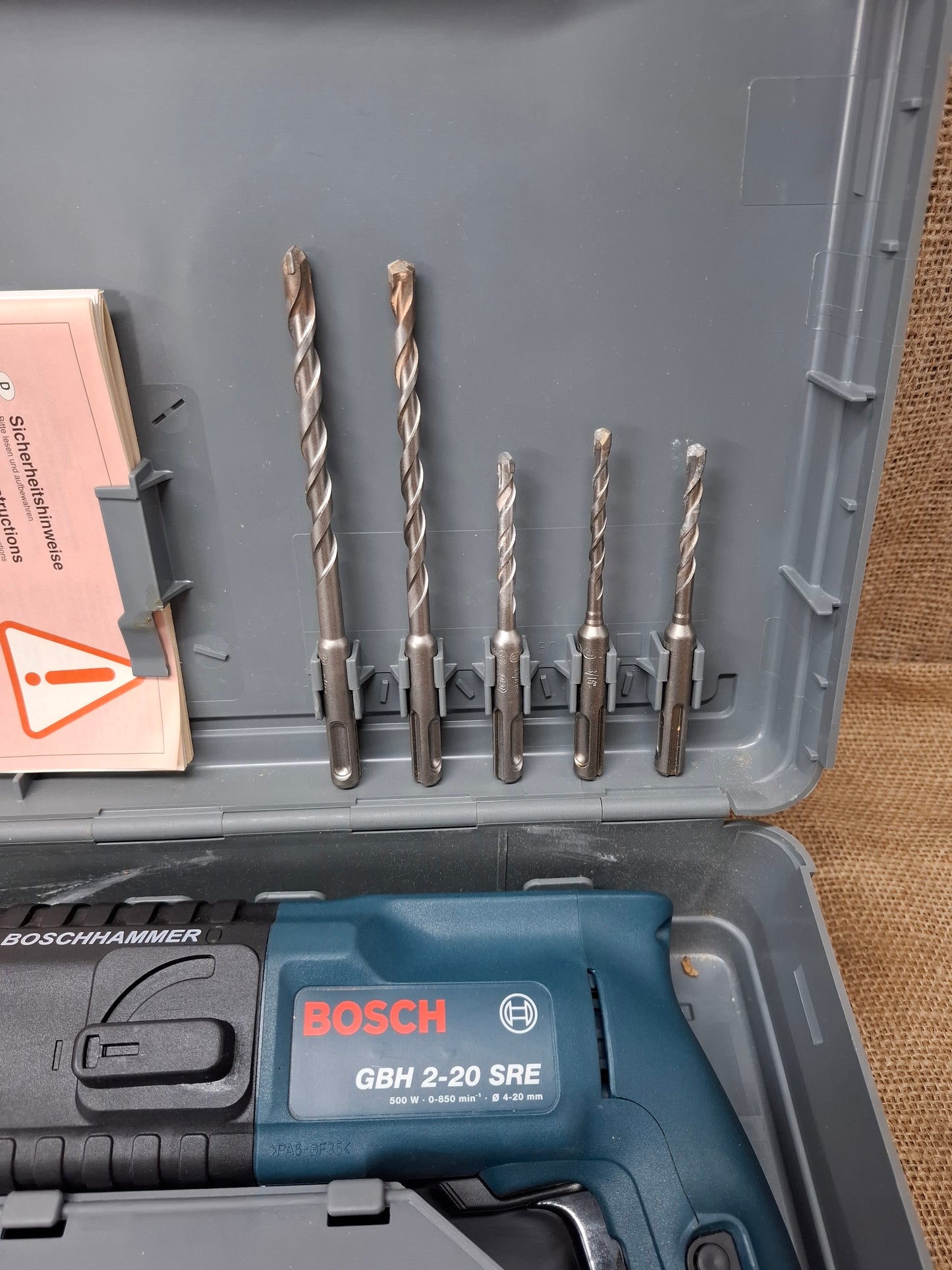 Bosch GBH 2-20 SRE SDS Hammer Drill 240v
