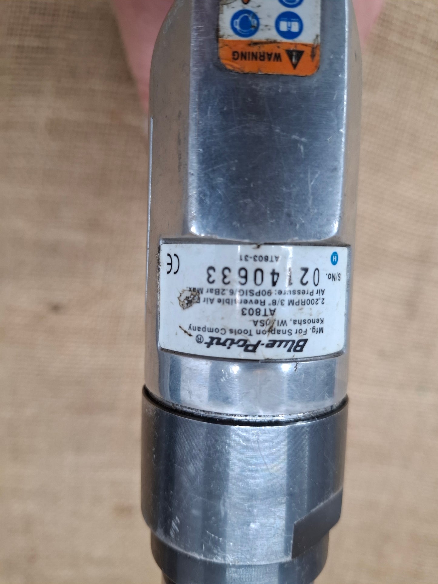 Blue-Point AT 803 Air Drill 3/8" chuck