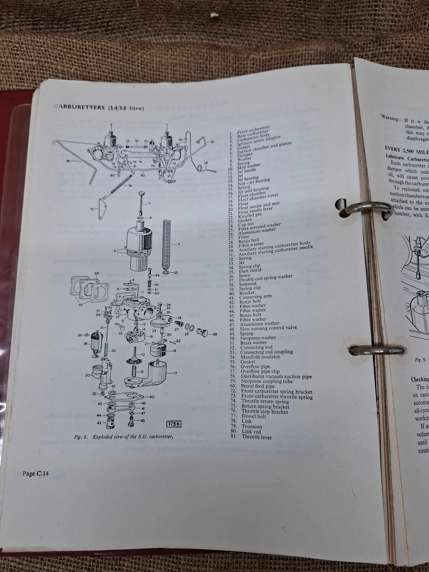 Service Manual Jaguar Mark 2 Models