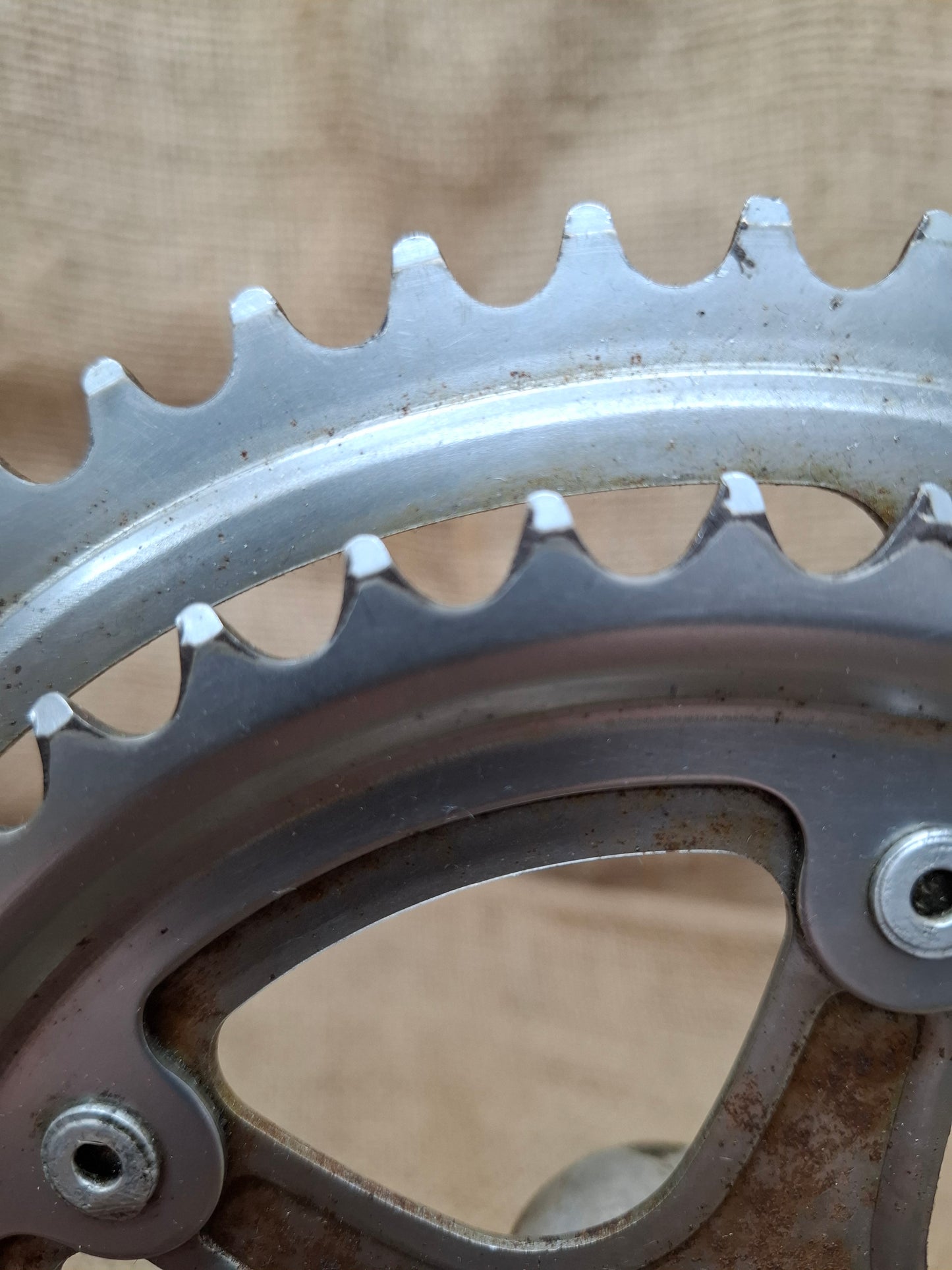 SR Sakae Custom Chain Ring and pedals 1980's