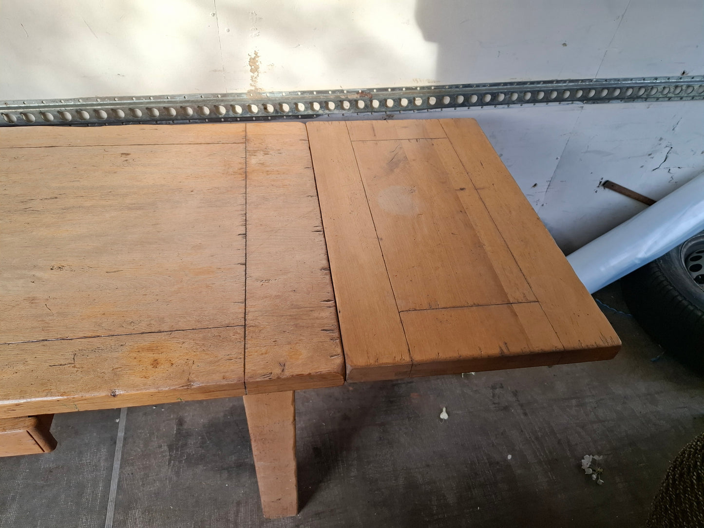 Solid Oak Farmhouse Table