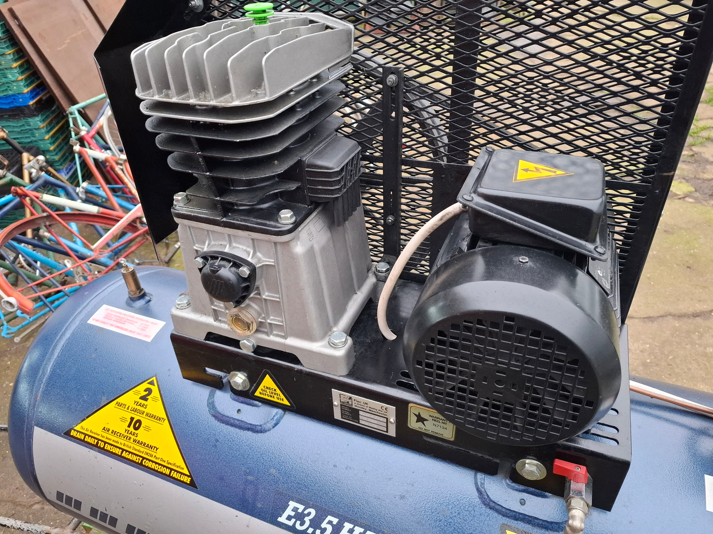 FIAC E2.5HP200S Air Compressor 3 Phase