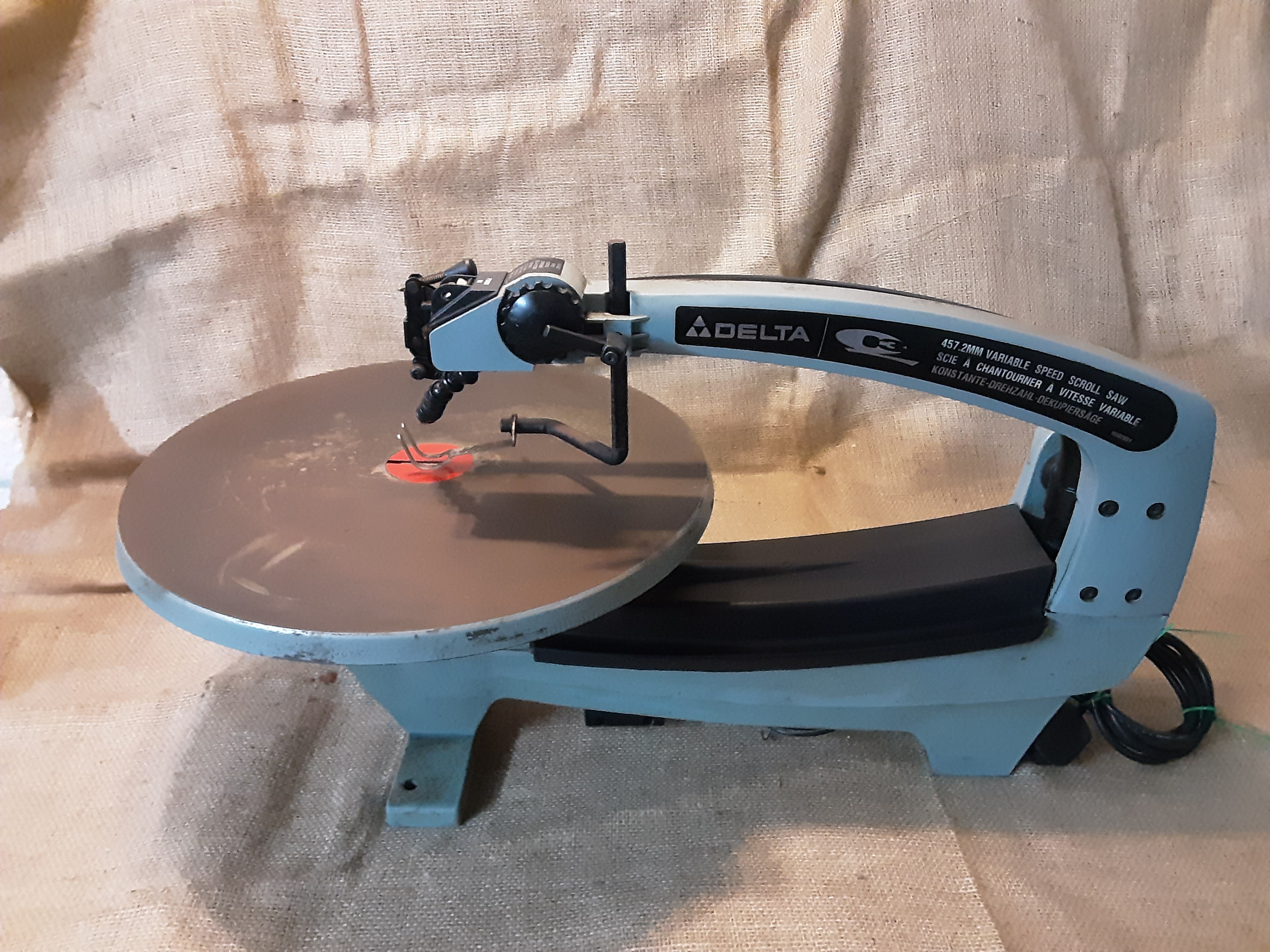 Delta Razor Saw Delta 40-650 Scroll Saw – The Workshop Grimsby