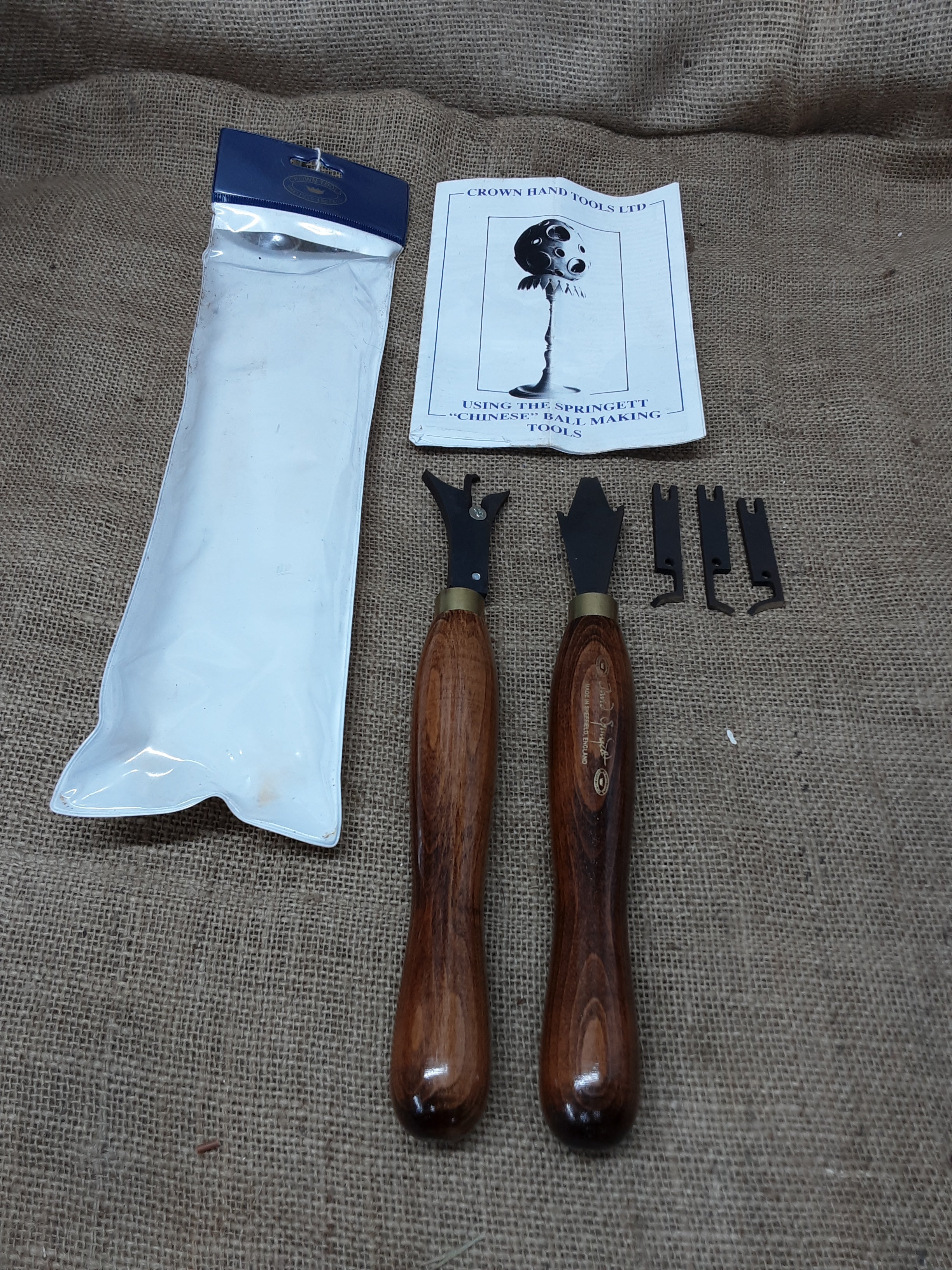 Wood Lathe Chisels Springett Ball Making Tools – The Workshop Grimsby