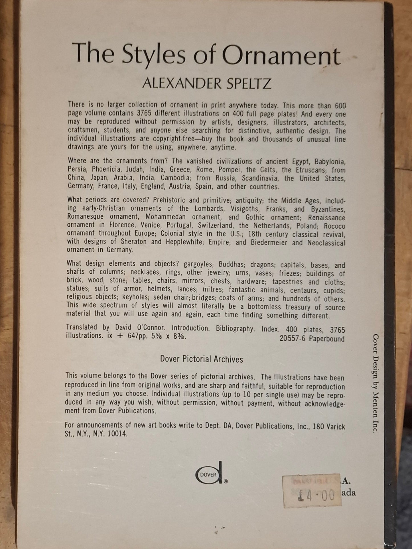 The Styles of Ornament - Alexander Speltz