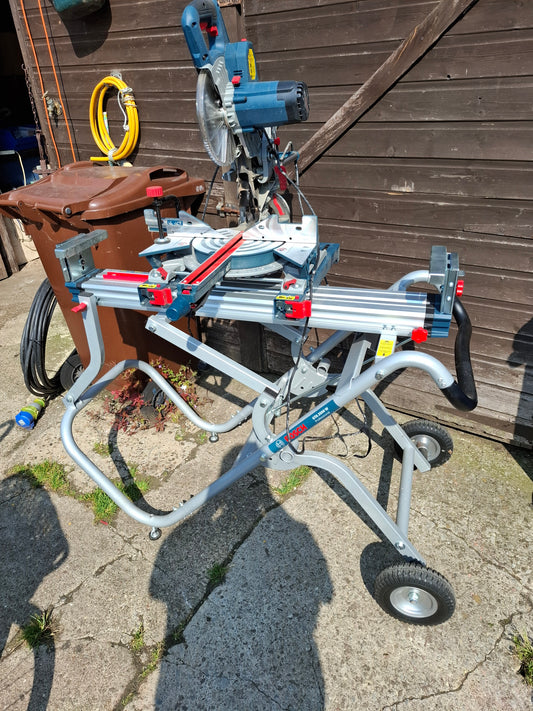 Bosch Sliding Compound Mitre Saw with Stand