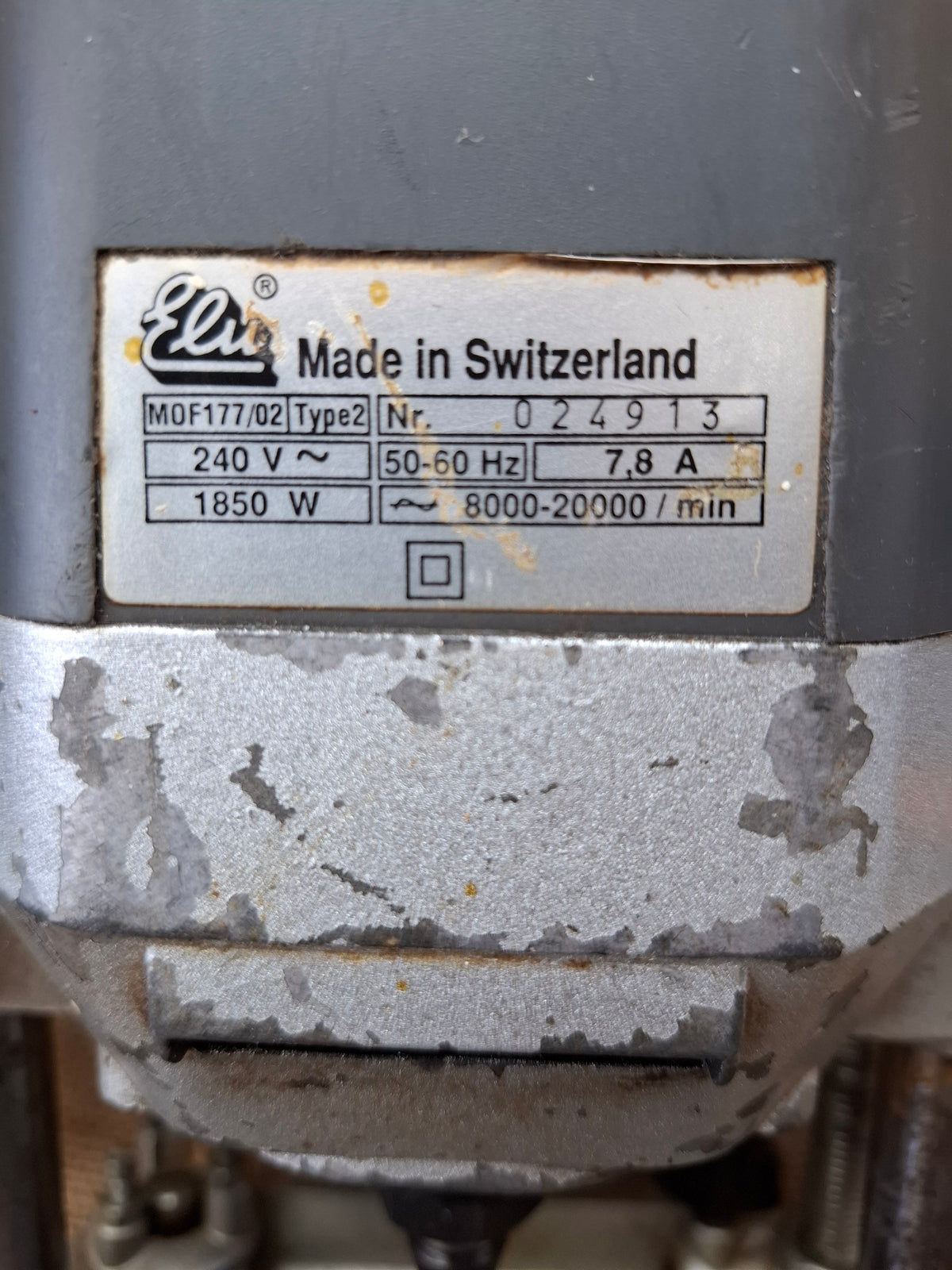 Elu Router Logo Elu MOF 177 Router – The Workshop Grimsby