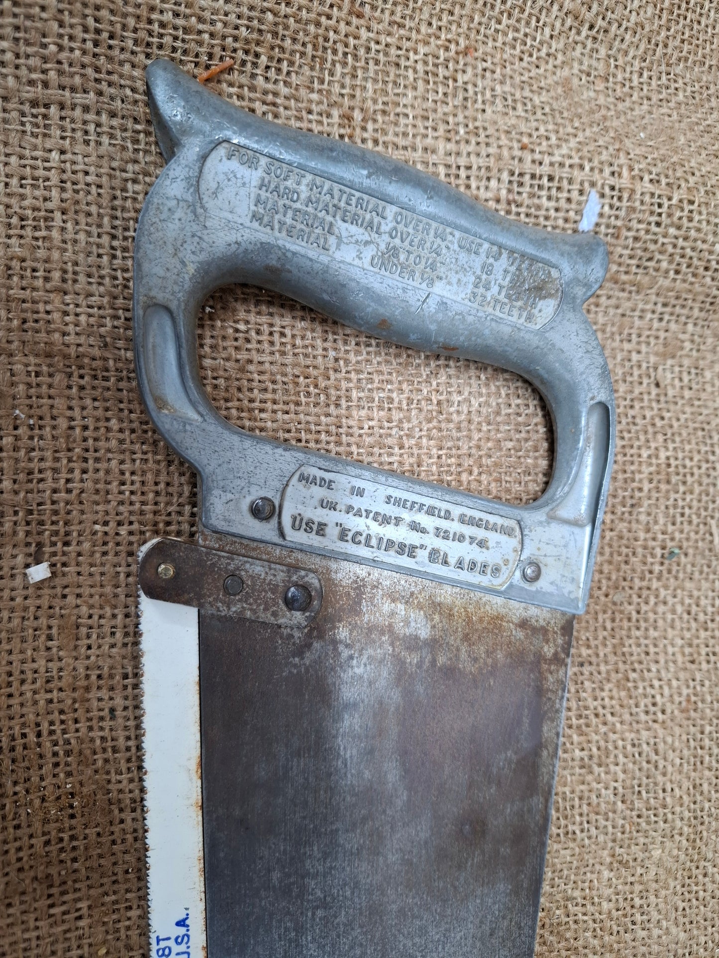 Eclipse No. 55 Hacksaw Sheet Saw