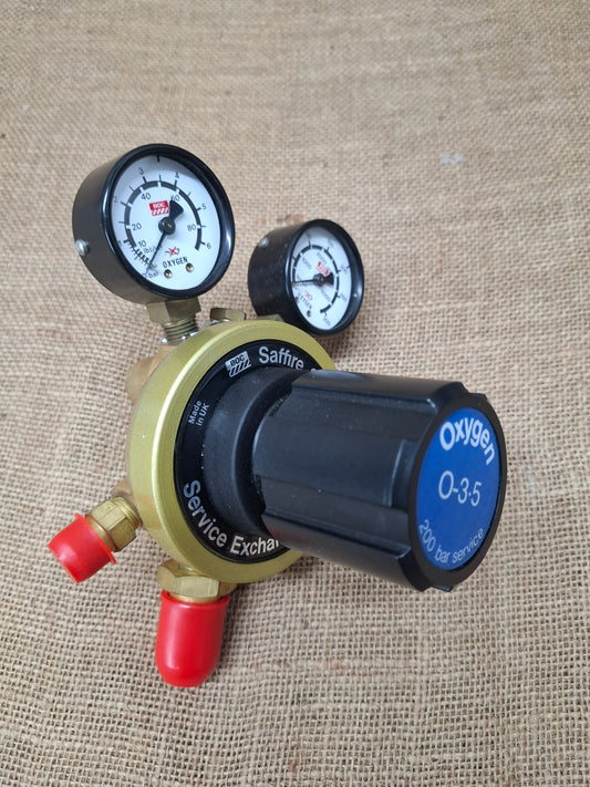 BOC Oxygen Regulator Saffire Series 3 0-3.5