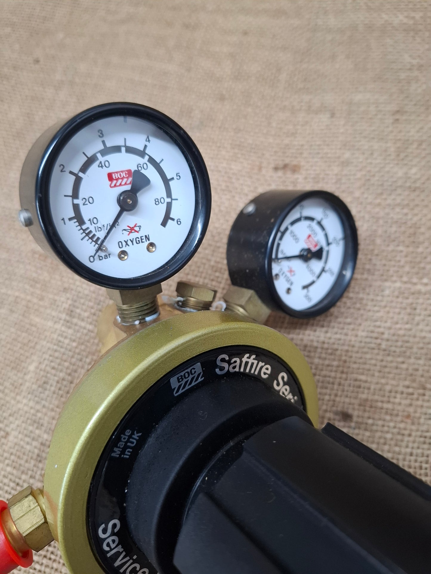 BOC Oxygen Regulator Saffire Series 3 0-3.5