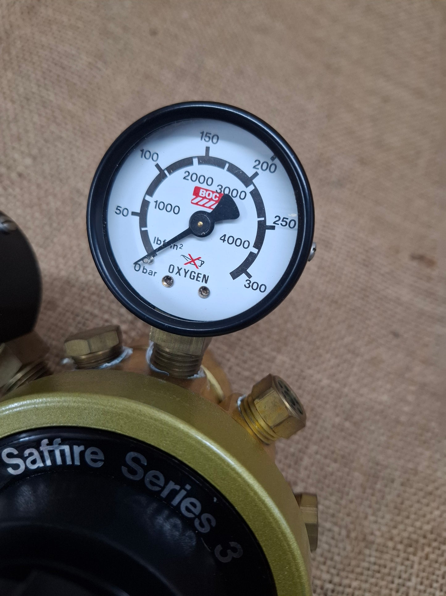 BOC Oxygen Regulator Saffire Series 3 0-3.5