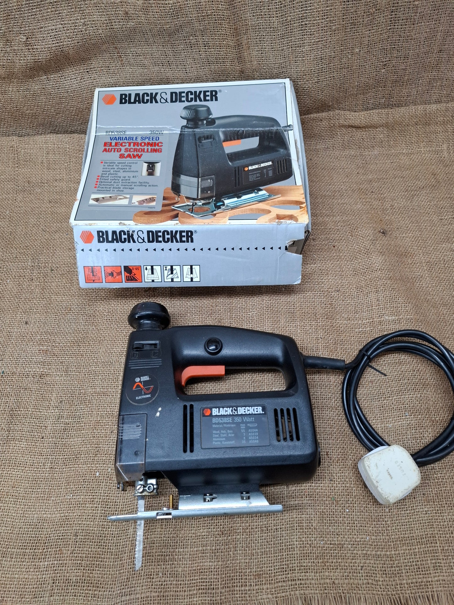 Black & Decker BD538SE Auto Scrolling Jigsaw