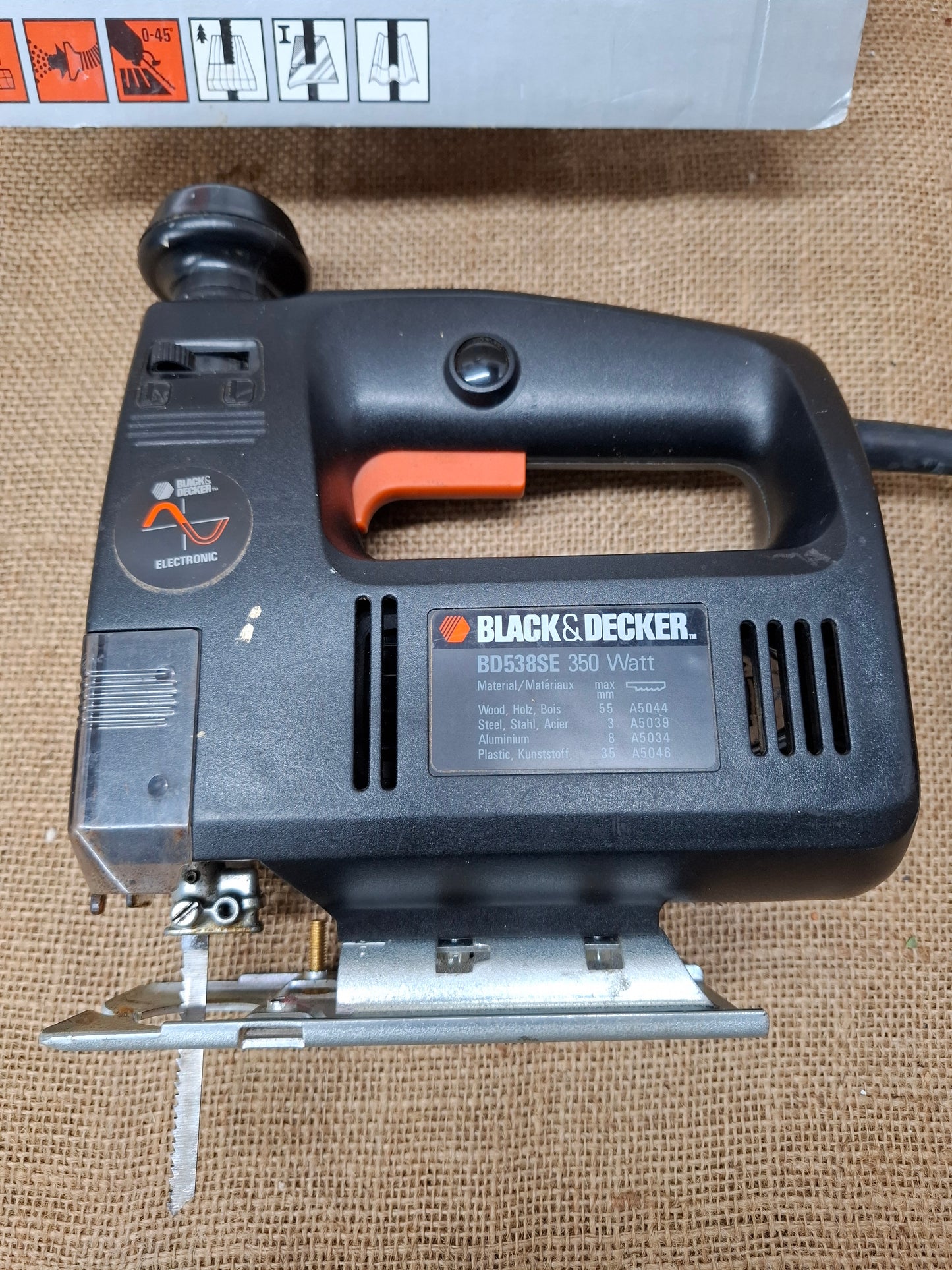 Black & Decker BD538SE Auto Scrolling Jigsaw