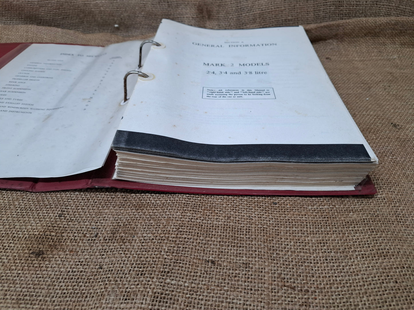 Service Manual Jaguar Mark 2 Models