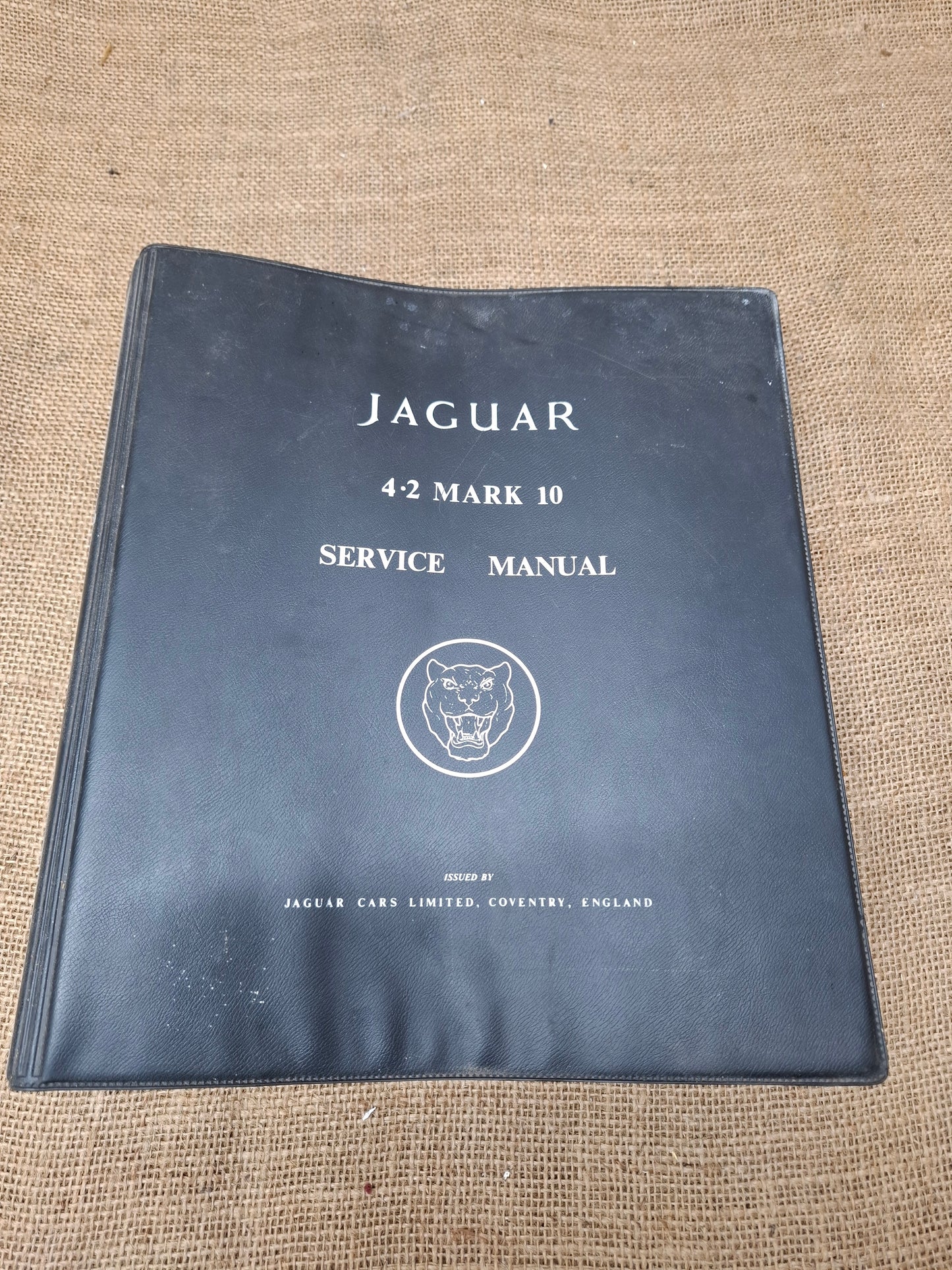 Service Manual Jaguar 4.2 litre Mark 10