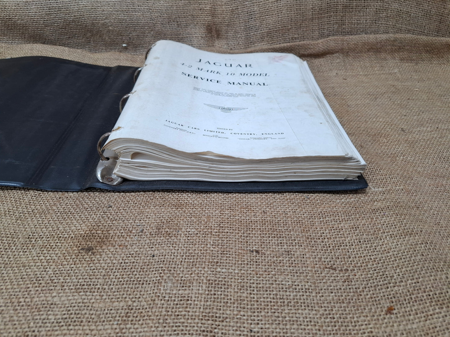 Service Manual Jaguar 4.2 litre Mark 10