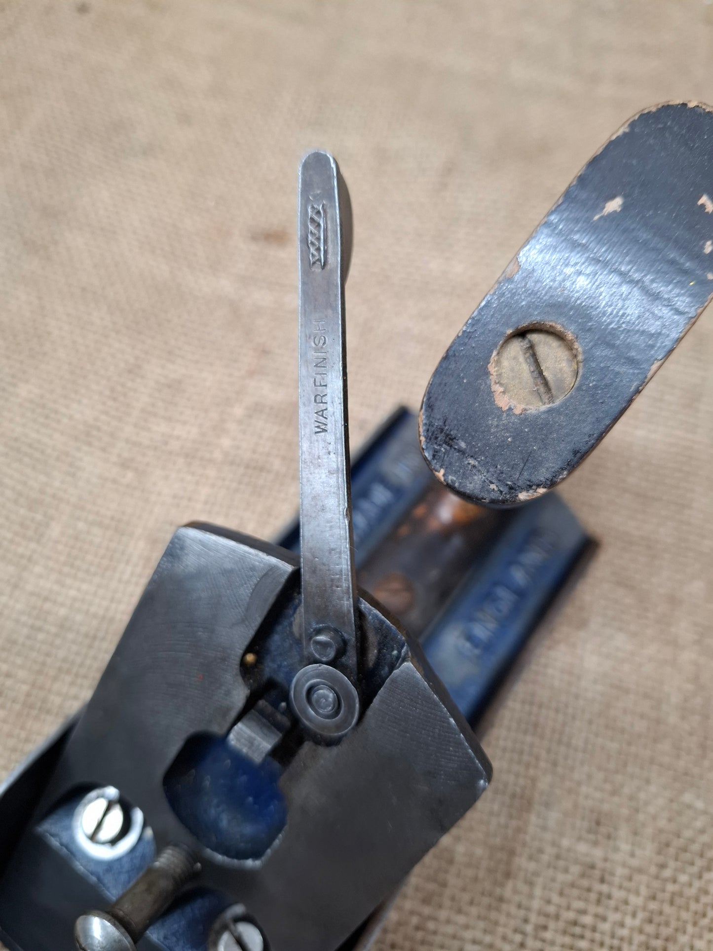 Record 4 1/2 Smoothing Plane SS War Finish