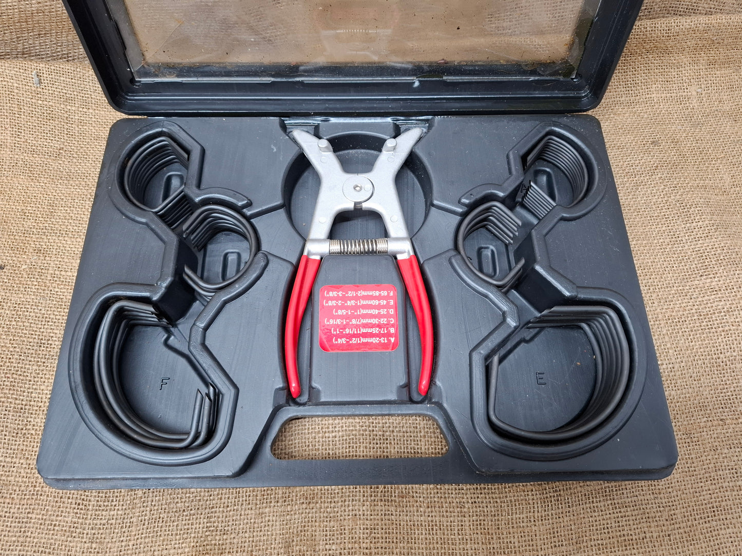 Mitre Joint Spring Clamp Set Crab-Jaw