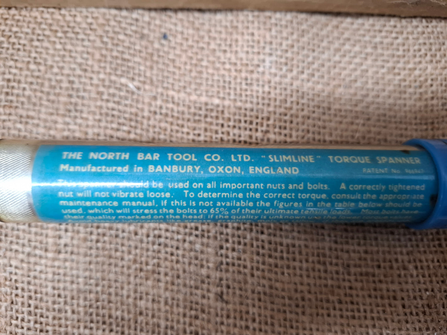 Norbar Torque Wrench 100 ft/lb 1/2" drive