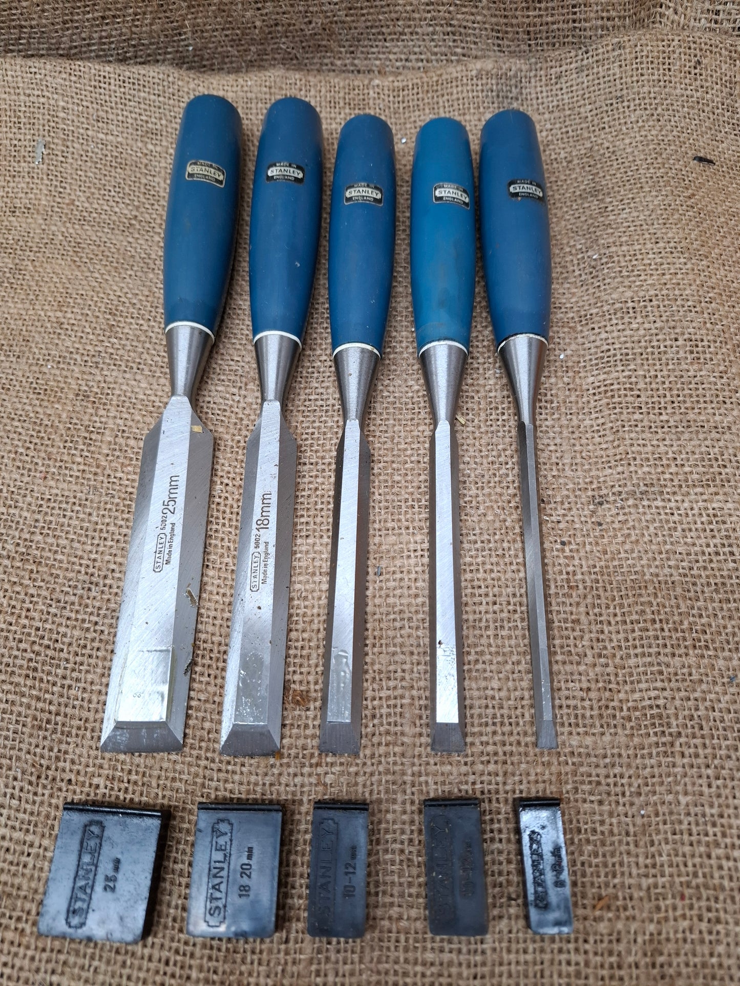 Set of Stanley Chisels no. 5002
