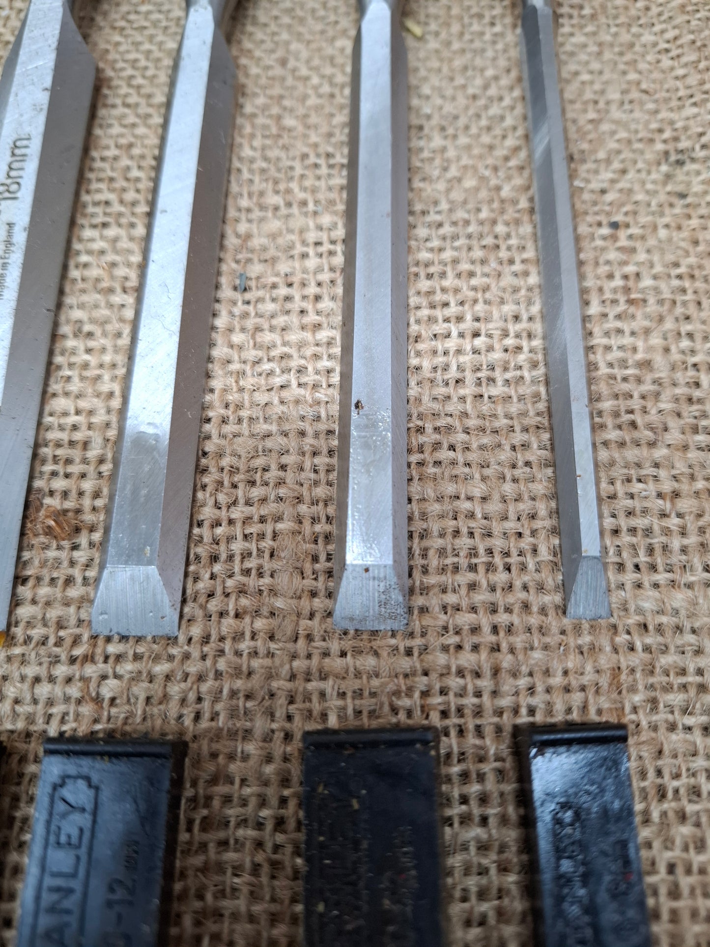 Set of Stanley Chisels no. 5002