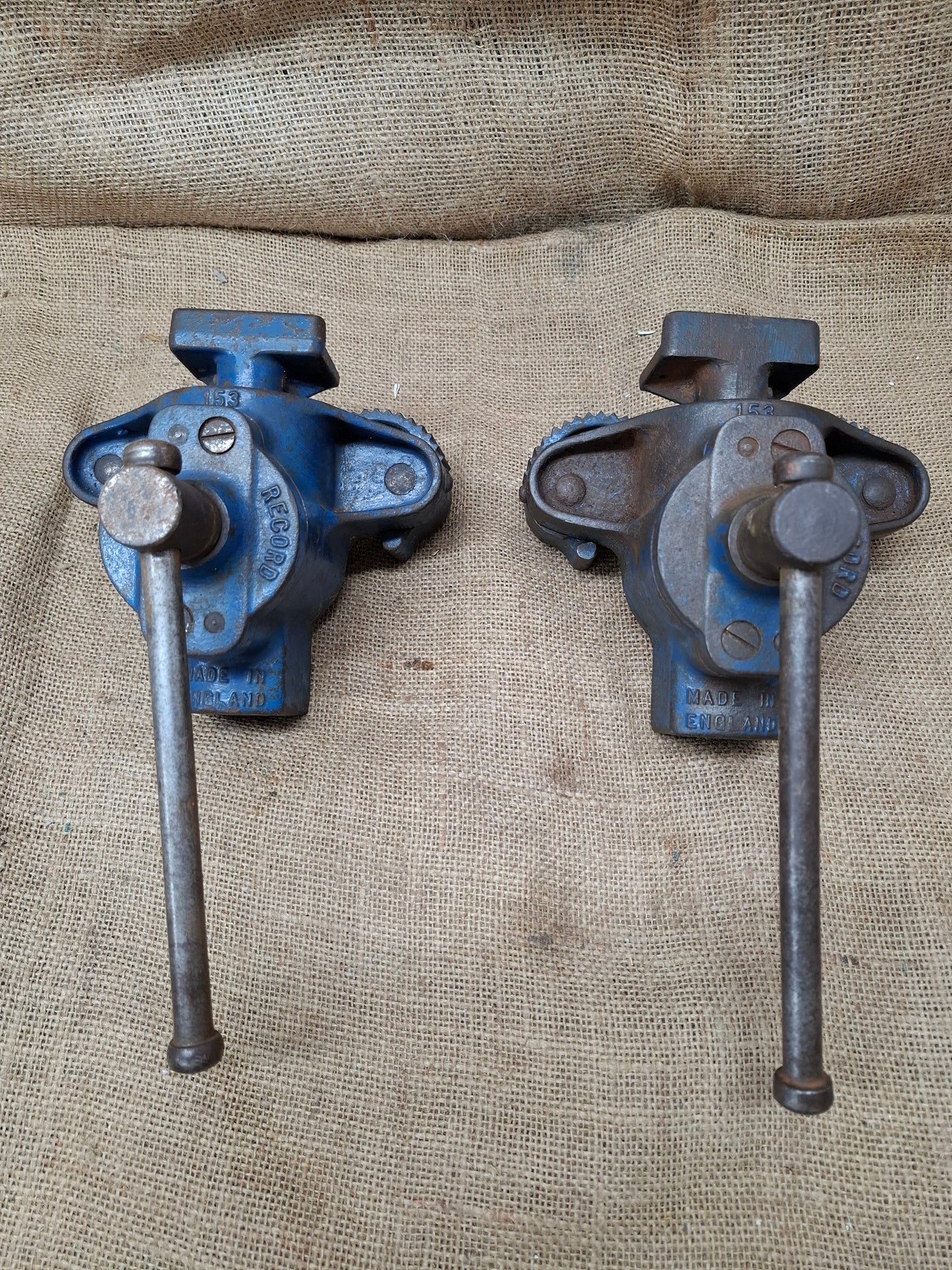 Pair of Record 153 Floor Board Clamps