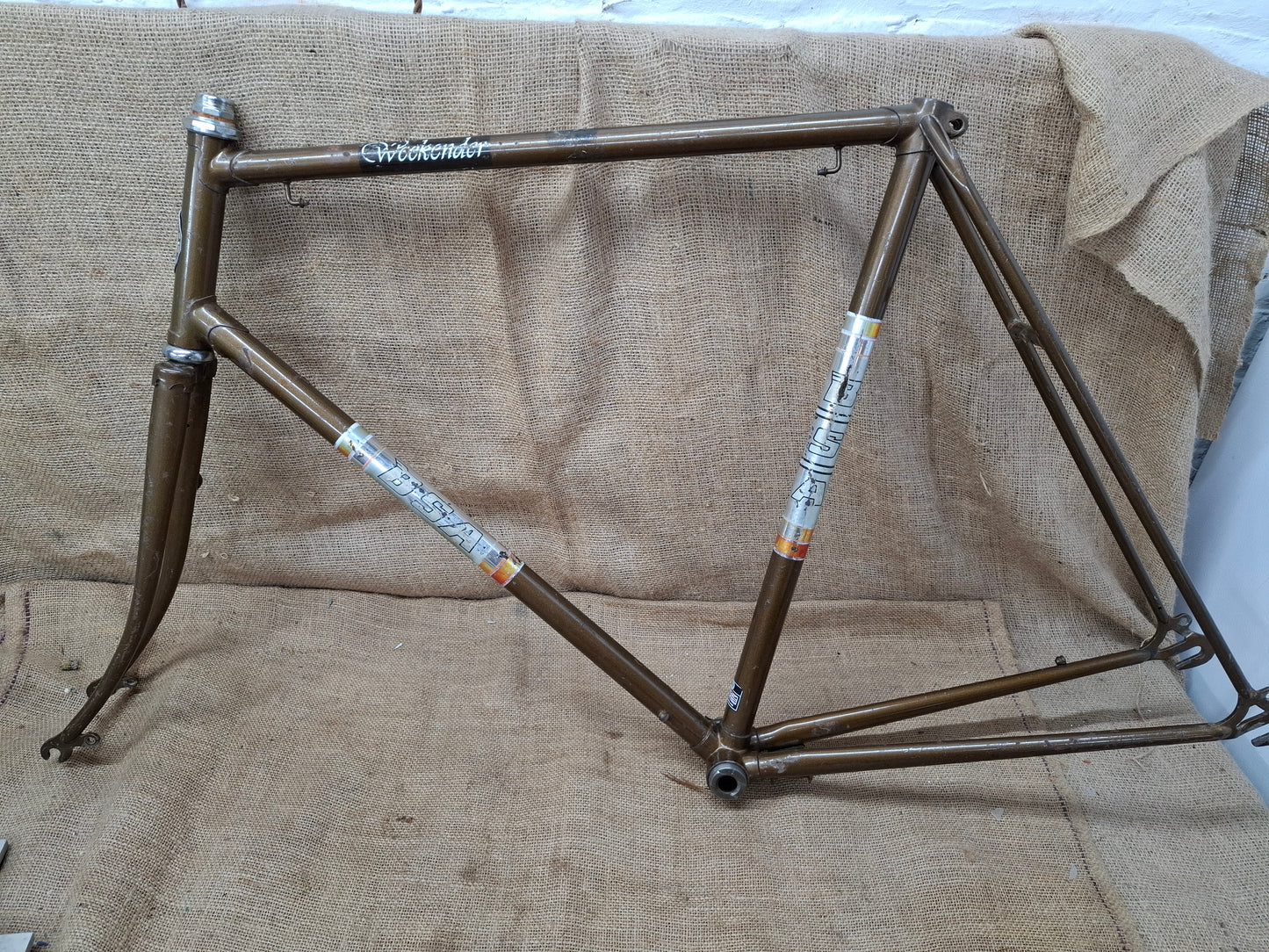 BSA Steel Bike Frame