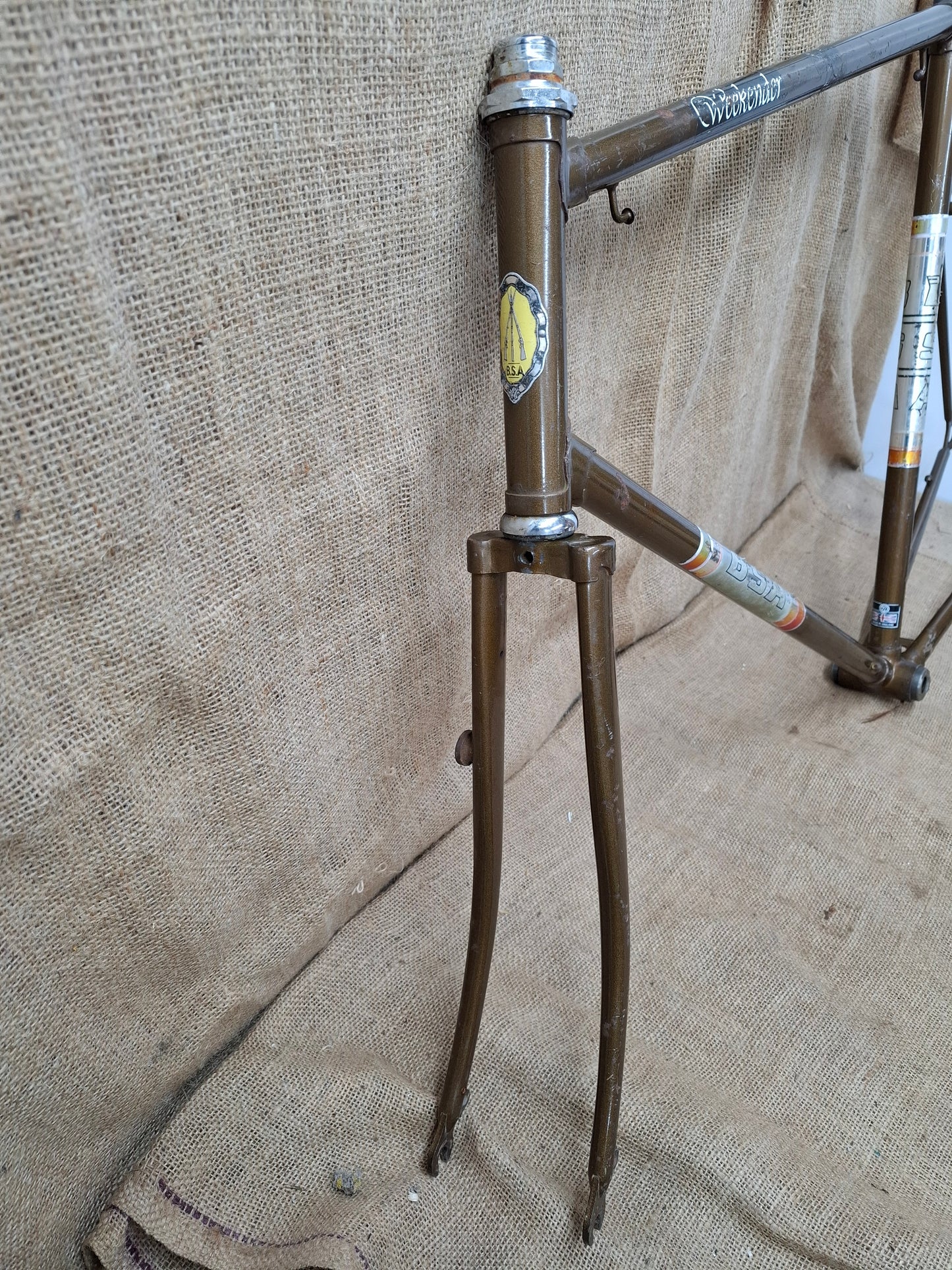 BSA Steel Bike Frame