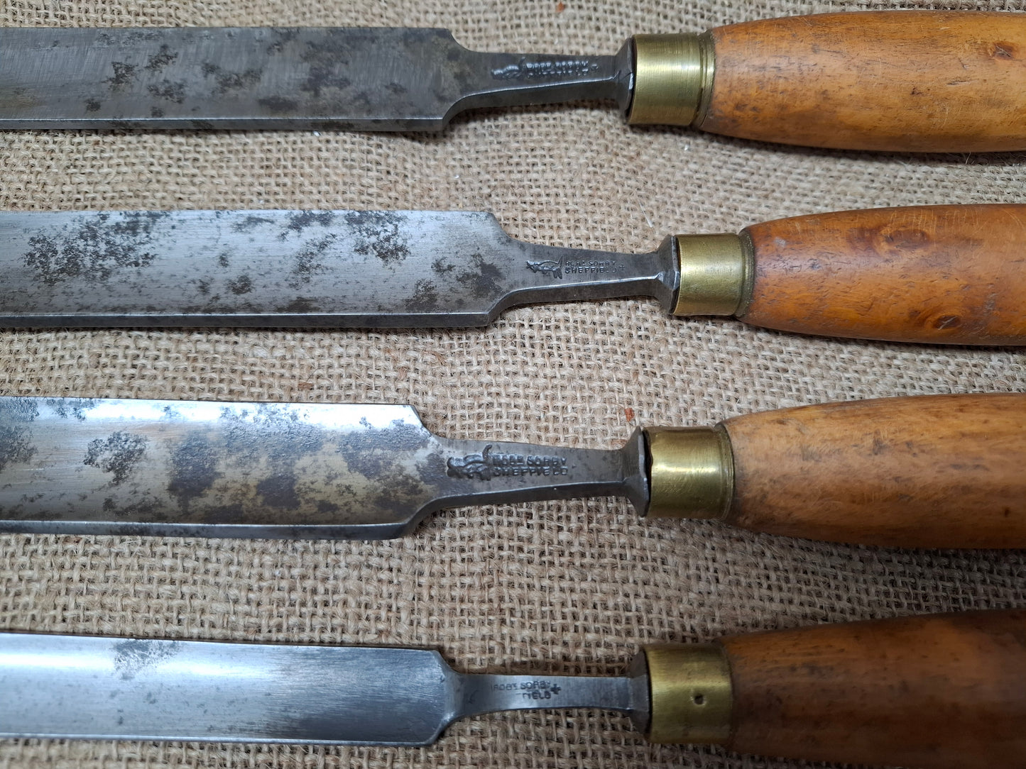 Set of In-Cannel Firmer Gouges Robert Sorby