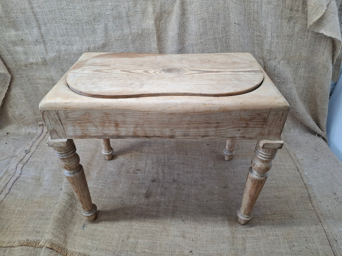 Antique Pine Baby's Bath Stand