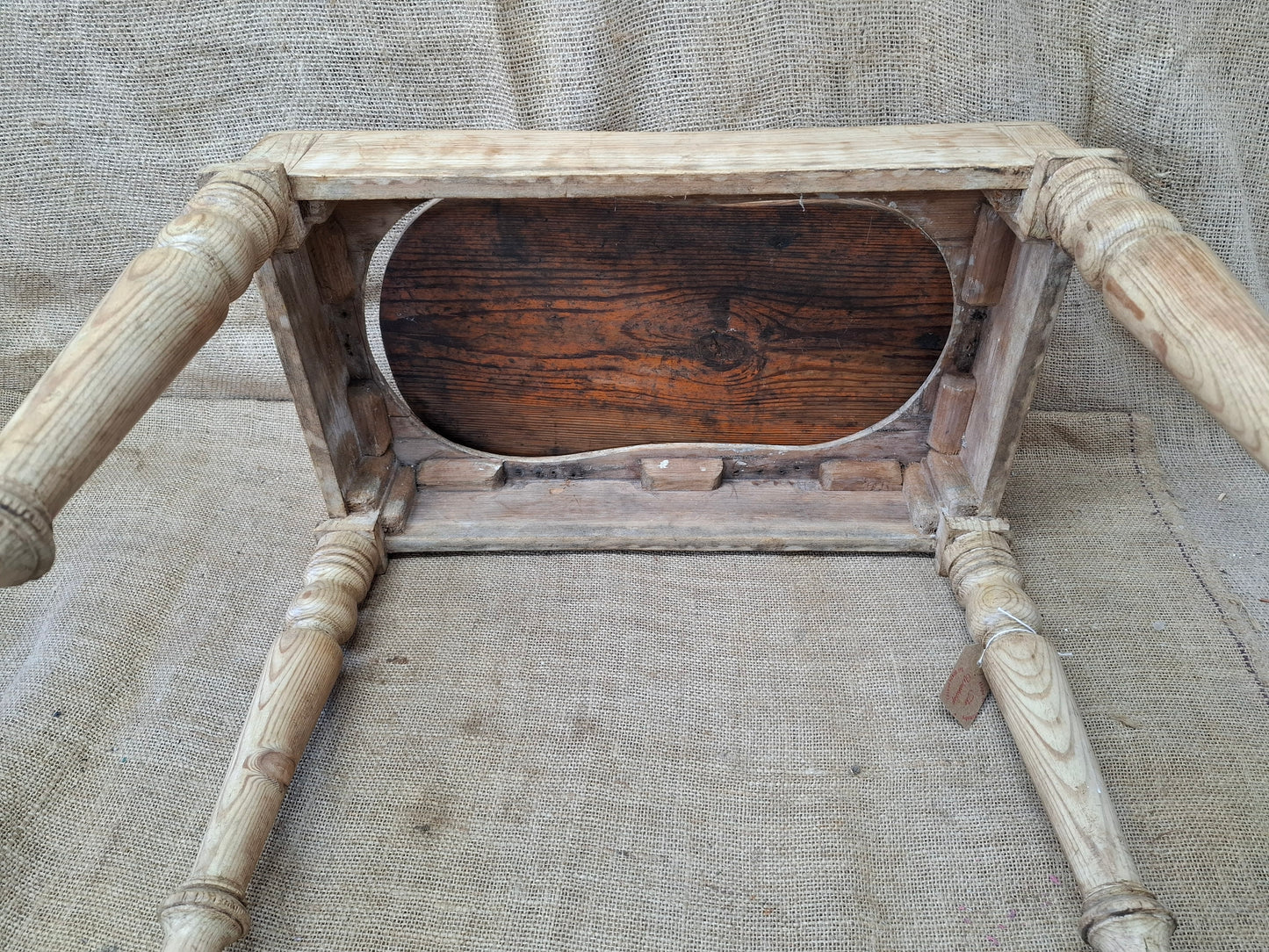 Antique Pine Baby's Bath Stand