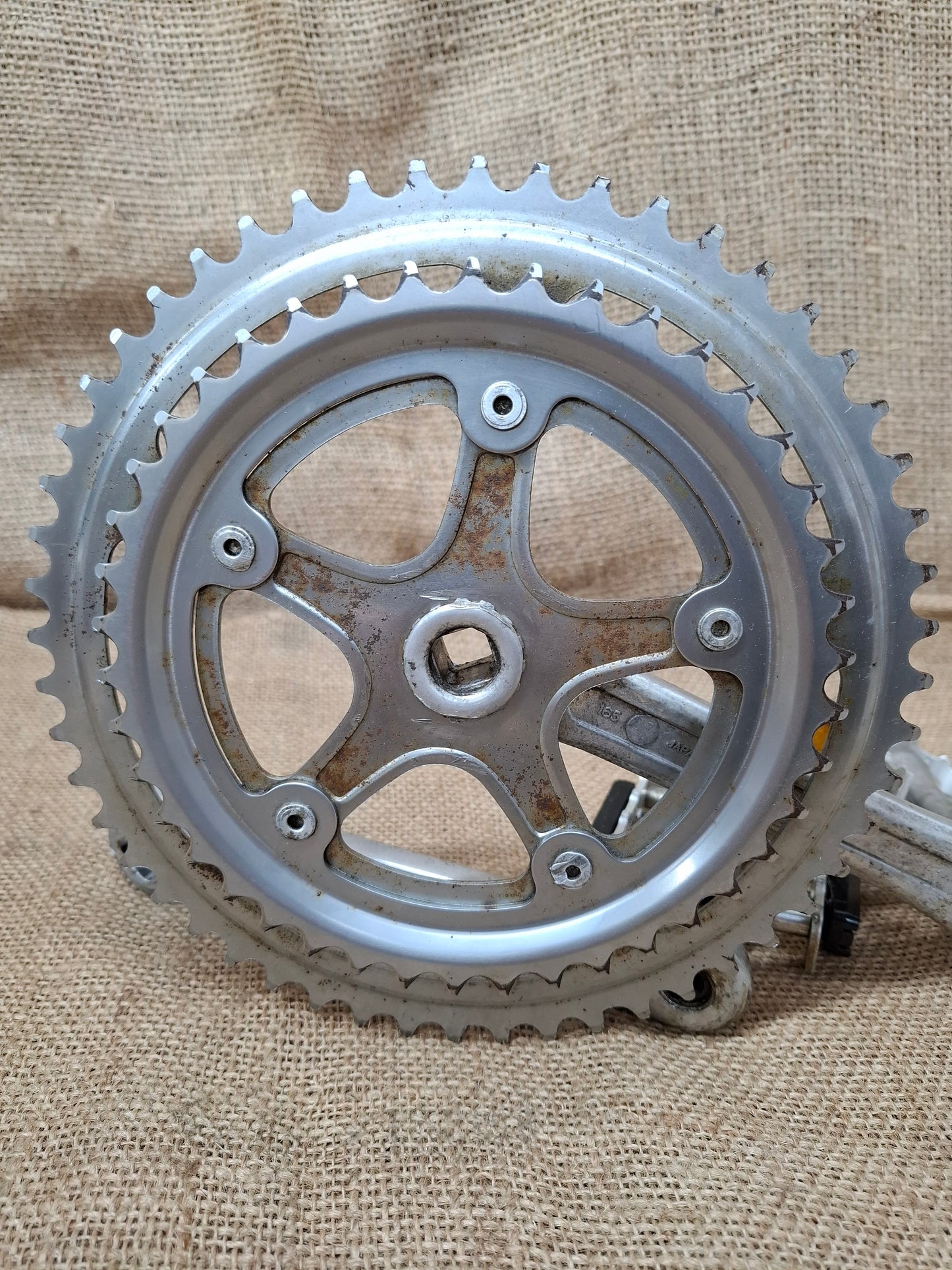 SR Sakae Custom Chain Ring and pedals 1980's