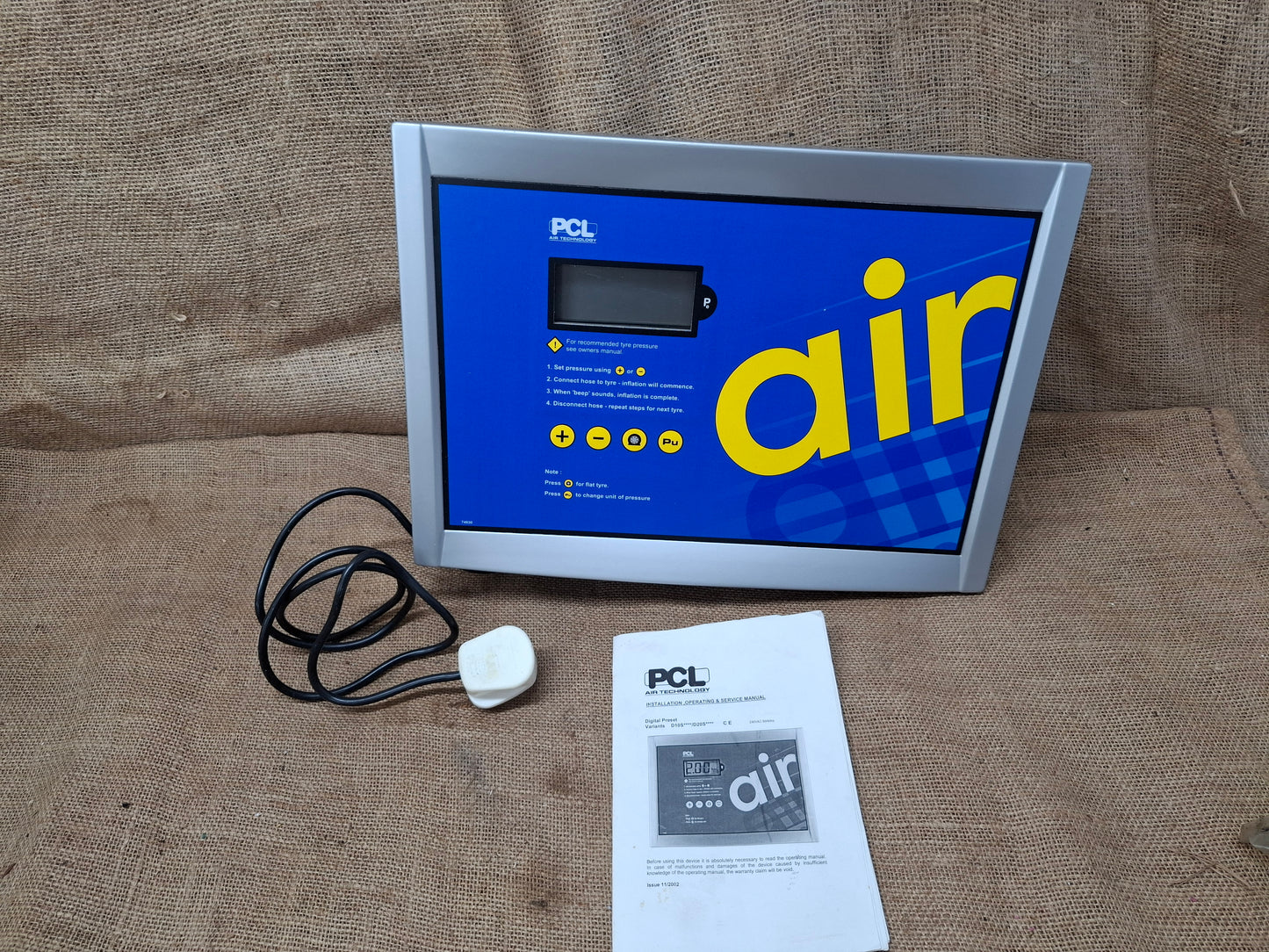 PCL Digital Tyre Inflator D10SS20T