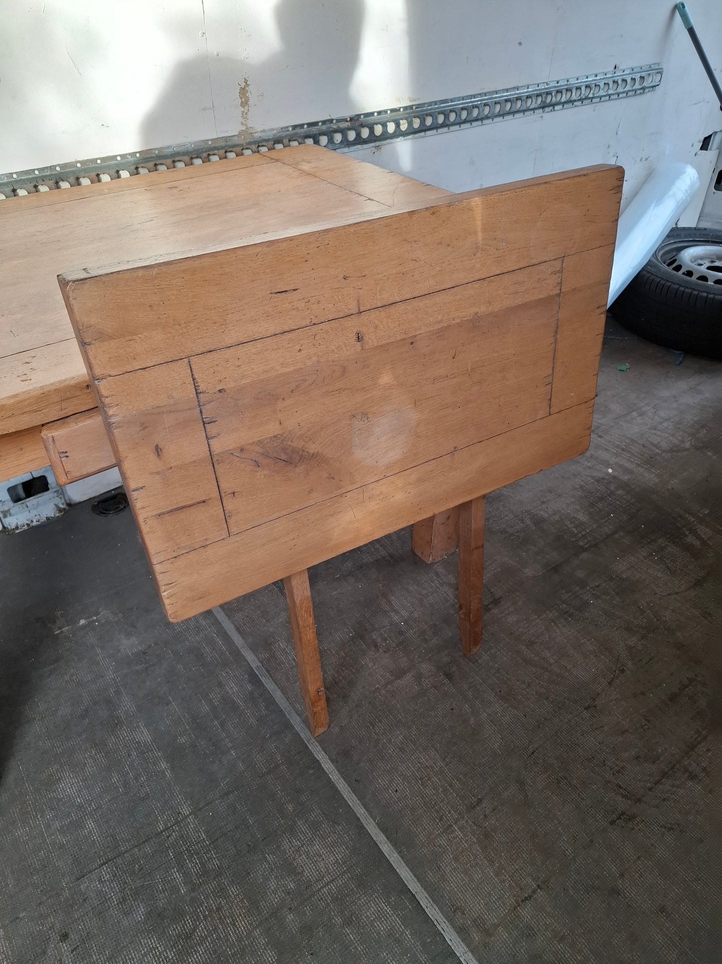 Solid Oak Farmhouse Table