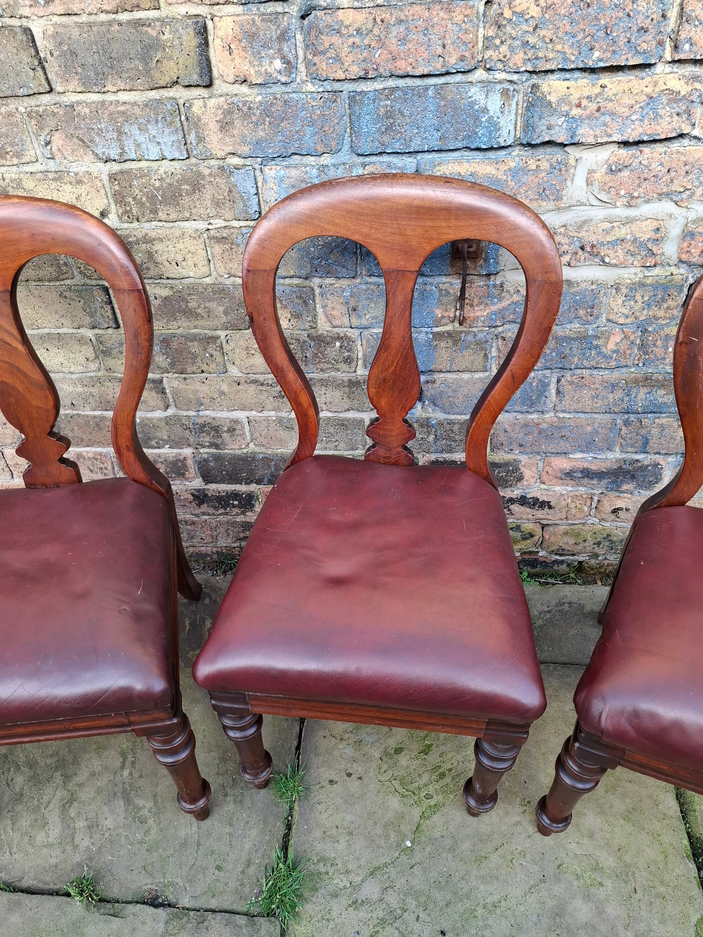 Victorian Balloon Back Dining Chairs