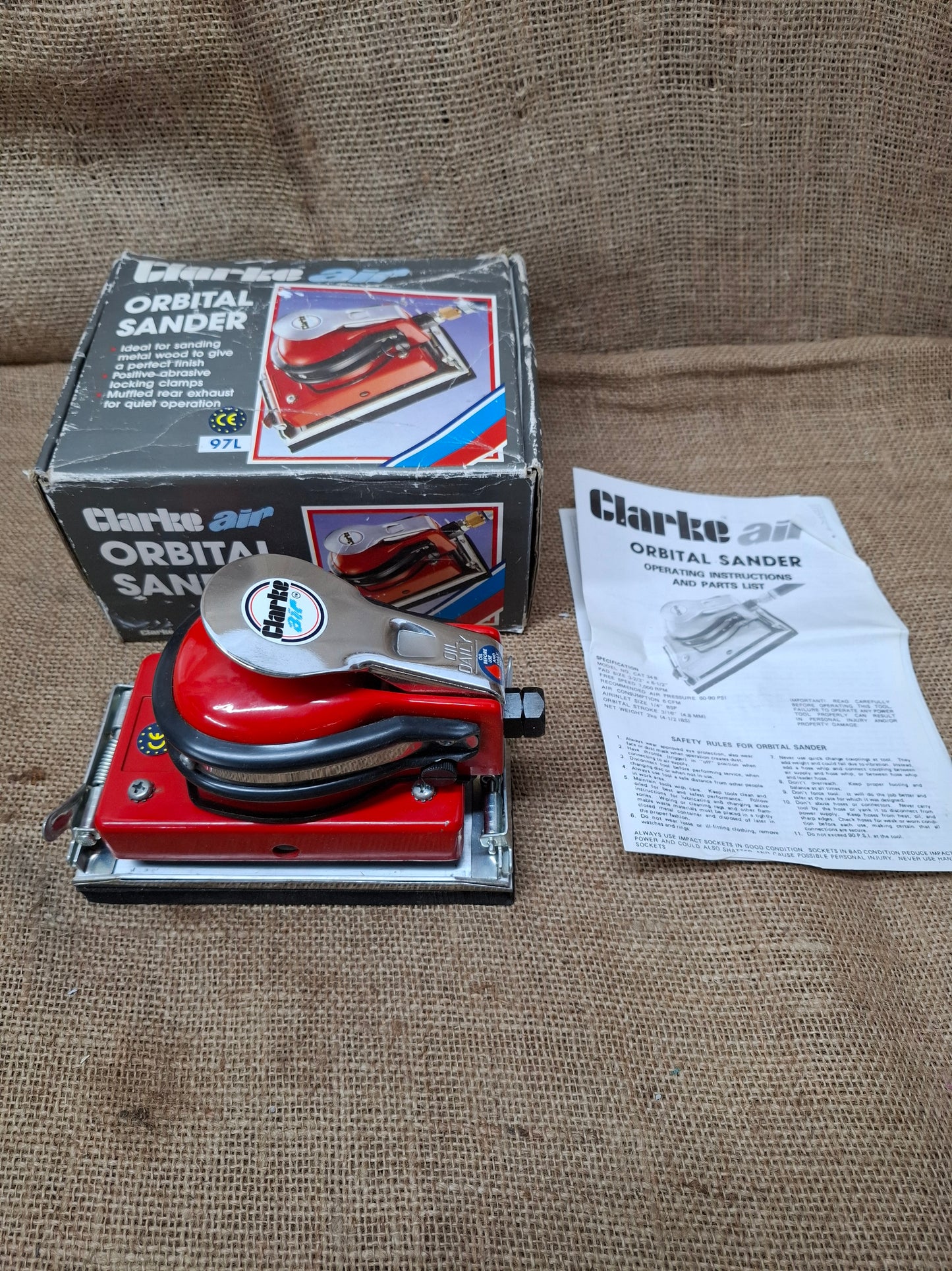 Clarke Air Orbital Sander