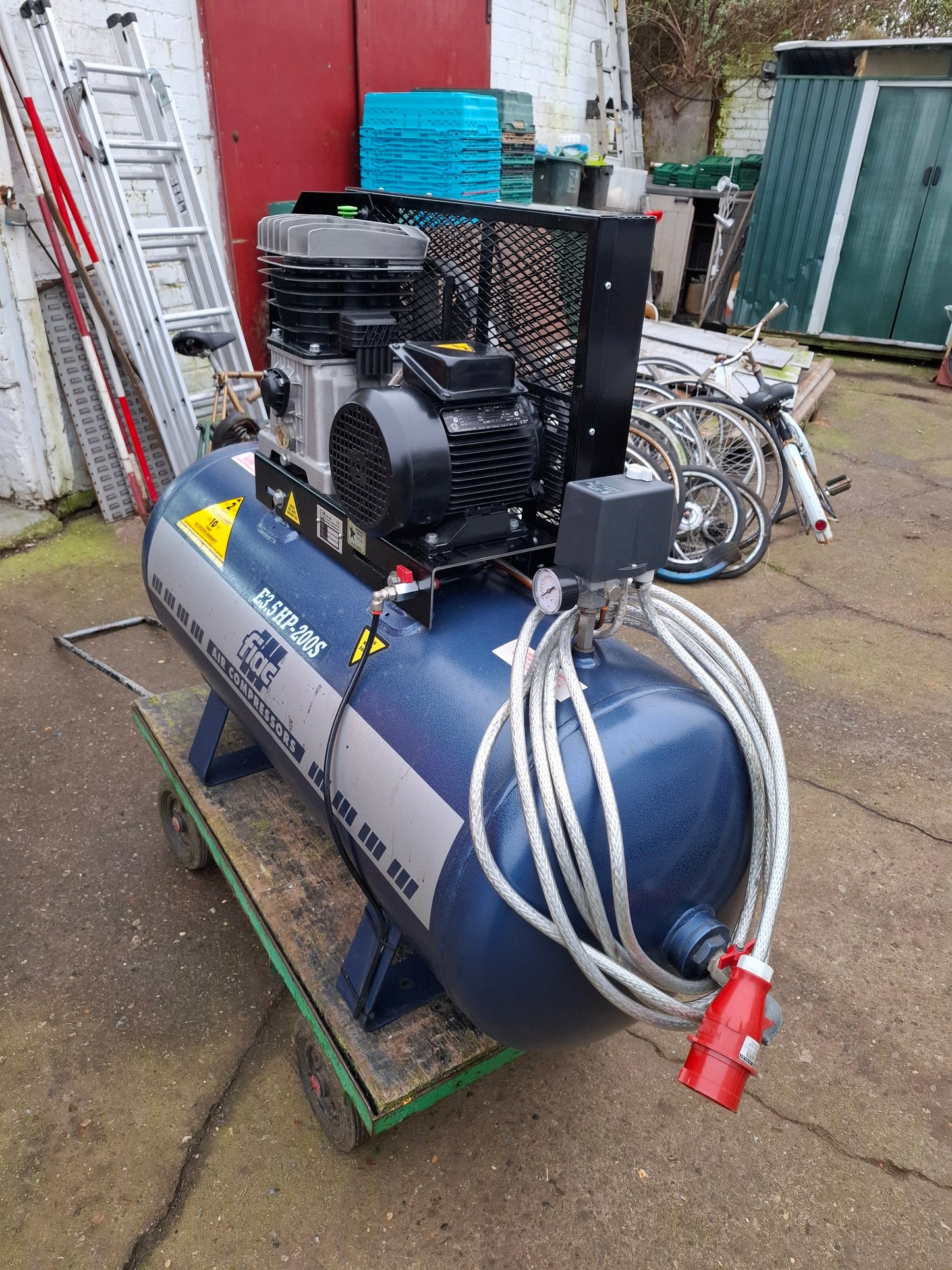 FIAC E2.5HP200S Air Compressor 3 Phase