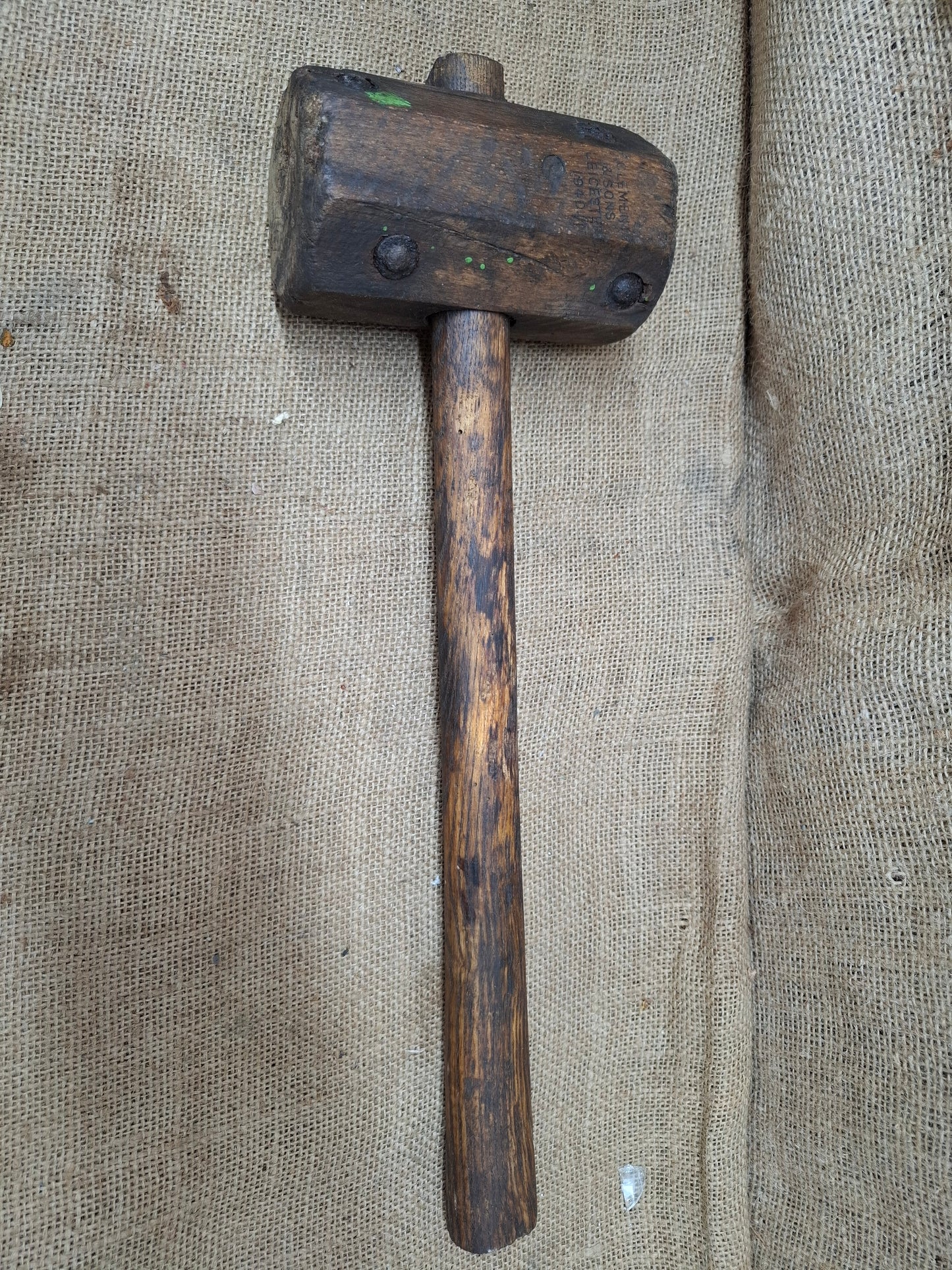 WW2 Dated Wooden Mallet