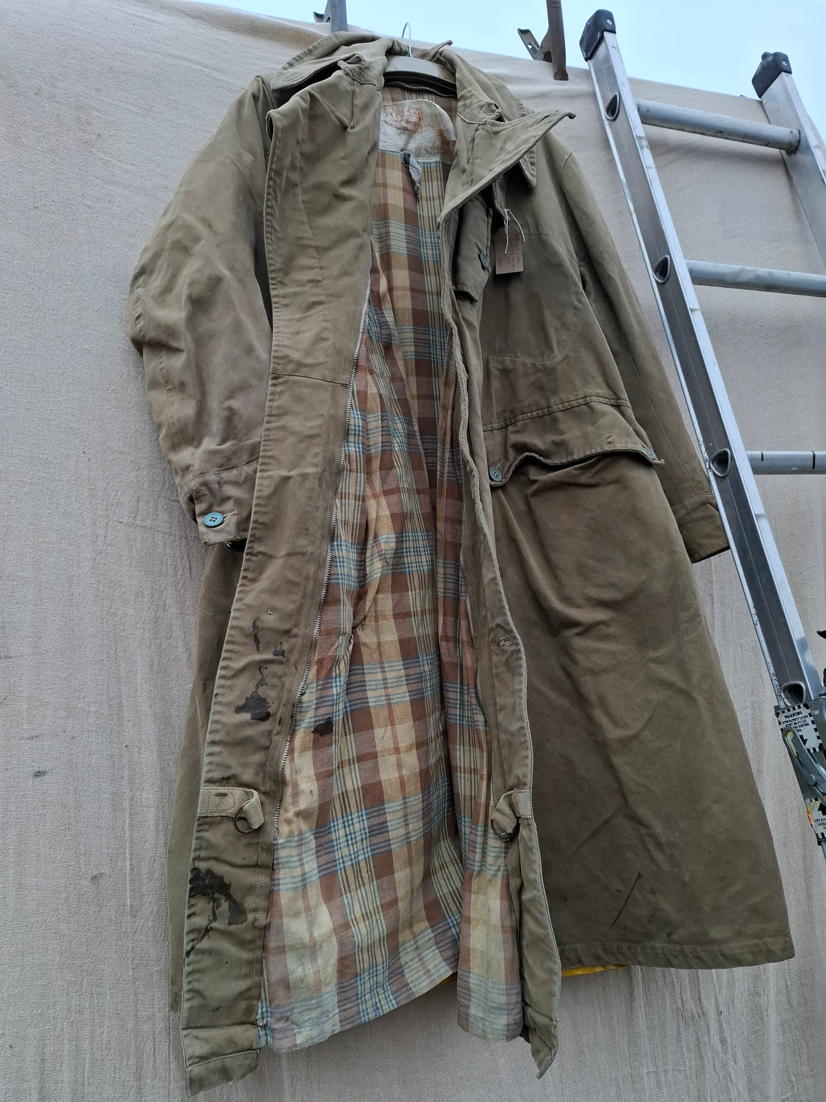 Belstaff Supersenia Stormcoat Motorbike Jacket 1940's
