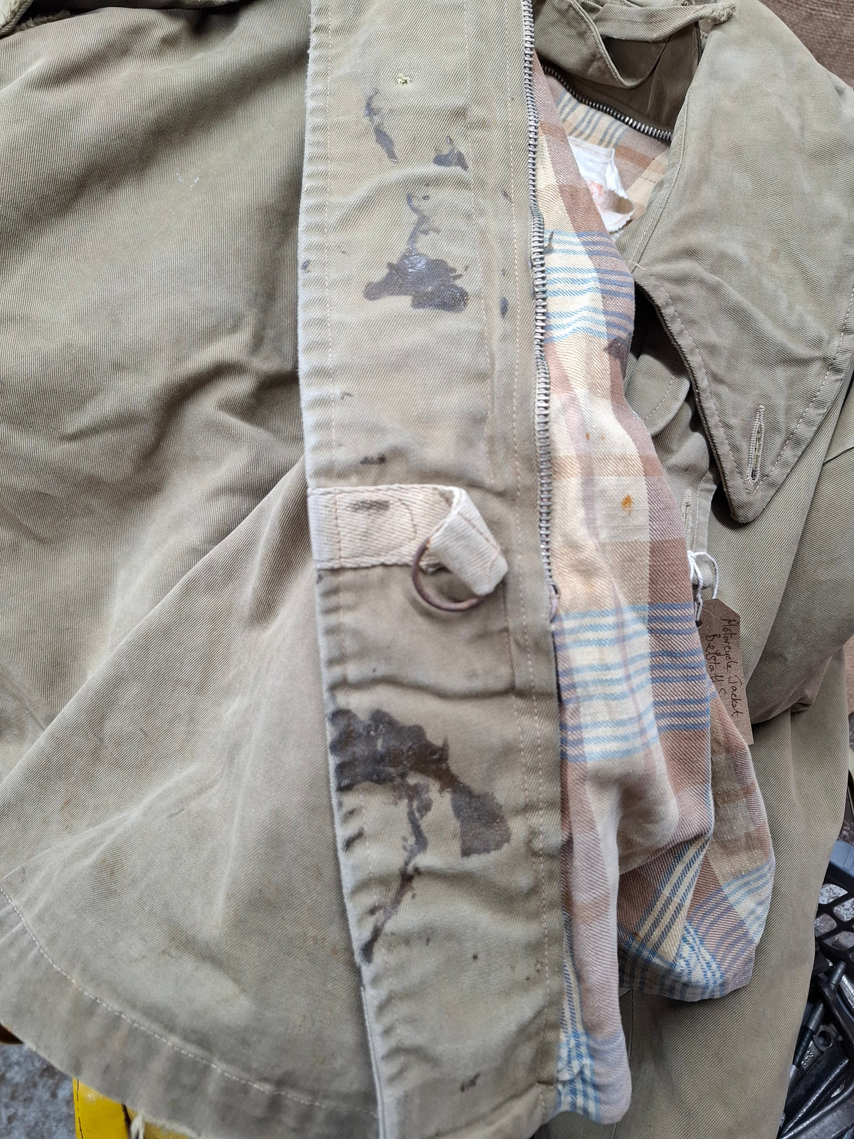 Belstaff Supersenia Stormcoat Motorbike Jacket 1940's