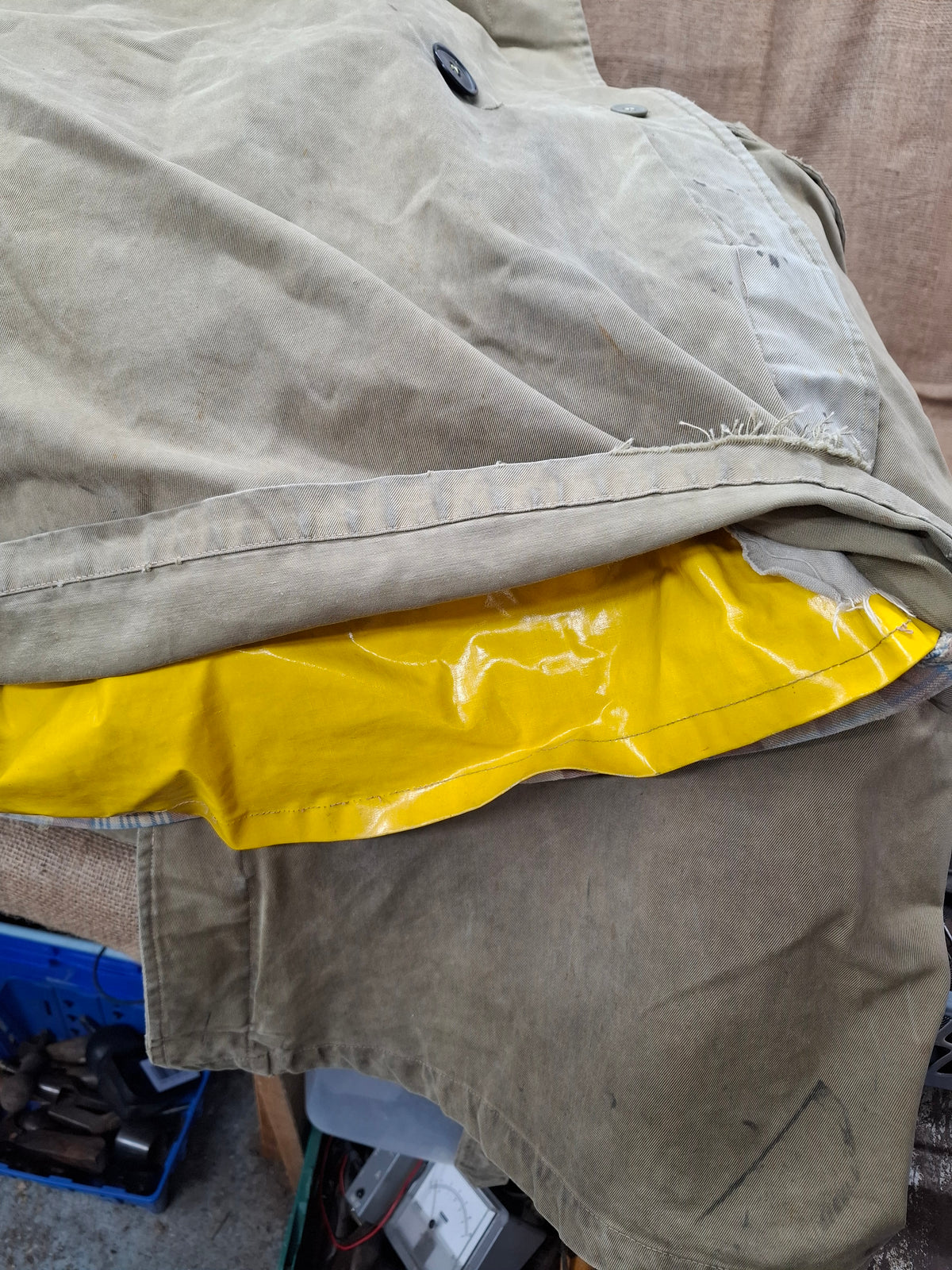 Belstaff Supersenia Stormcoat Motorbike Jacket 1940's