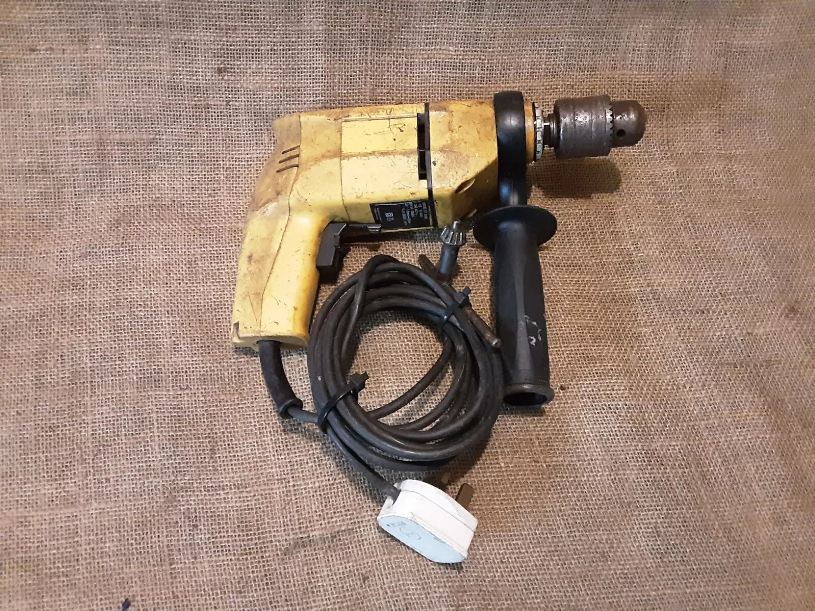Electric Drill Wolf Hammer Drill Retro Vintage 240V Wolf Power