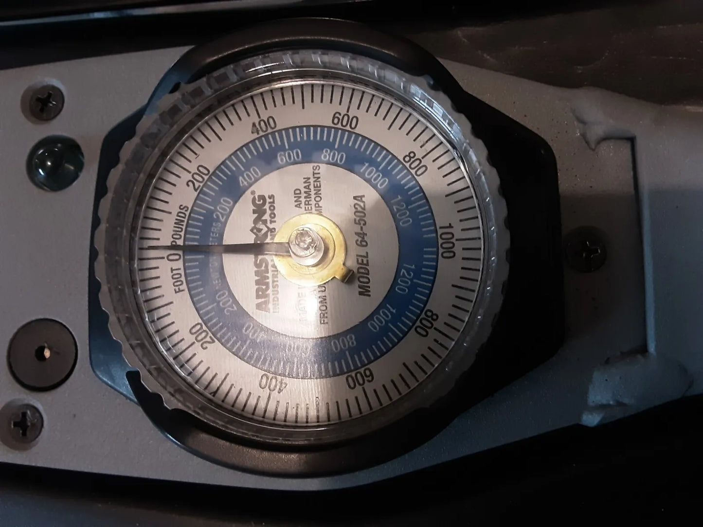 Armstrong Torque Wrench 64-502A 1" Drive 1000ft lbs